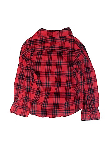 Carter's Long Sleeve Button-Down Shirt (view 2)