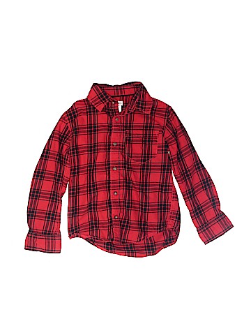 Carter's Long Sleeve Button-Down Shirt (view 1)