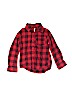 Carter's 100% Cotton Red Long Sleeve Button-Down Shirt Size 5 - photo 1