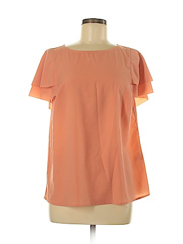 Banana Republic Factory Store Short Sleeve Blouse (view 1)