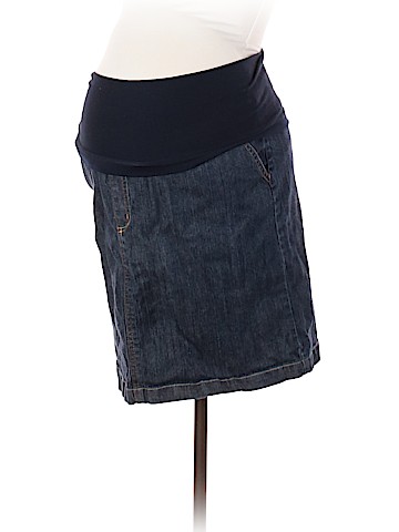 Liz Lange Maternity for Target Denim Skirt (view 1)