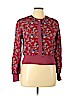 Assorted Brands 100% Polyester Burgundy Long Sleeve Blouse Size 16 - photo 1