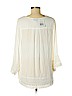 Assorted Brands 100% Rayon White 3/4 Sleeve Blouse Size M - photo 2