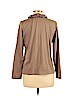 Lands' End 100% Cotton Brown Long Sleeve Blouse Size L (petite) - photo 2