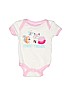 Weeplay kids 100% Cotton Ivory Short Sleeve Onesie Size 0-3 mo - photo 1