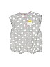 Carter's 100% Cotton Gray Short Sleeve Outfit 0-3 MO / 3 MO - photo 1