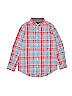 Tommy Hilfiger Red Long Sleeve Button-Down Shirt Size 12 - 14 - photo 1