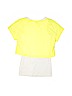 Justice Yellow Short Sleeve Top Size 10 - photo 2