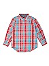 Tommy Hilfiger Plaid Red Long Sleeve Button-Down Shirt Size 5 - photo 1