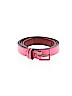 J. Crew Factory Store 100% Leather Solid Pink Leather Belt Size S - photo 1