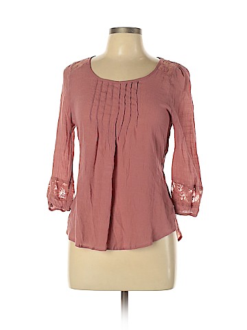 E&M Collection 3/4 Sleeve Blouse (view 1)