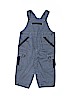 Unbranded 100% Cotton Blue Overalls Size 6-9 mo - photo 1