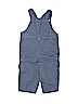 Unbranded 100% Cotton Blue Overalls Size 6-9 mo - photo 2