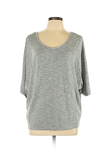 Aqua 3/4 Sleeve Top (view 1)