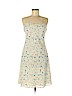 Ann Taylor 100% Polyester Ivory Casual Dress Size 8 (petite) - photo 1