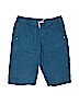 H&M 100% Polyester Solid Blue Shorts Size 11 - 12 - photo 1