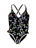 Athleta 100% Polyester Black One Piece Swimsuit Size M - photo 1