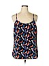 J. Crew Factory Store 100% Polyester Black Sleeveless Blouse Size 16 - photo 1