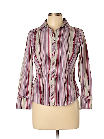 Ann Taylor LOFT Long Sleeve Button-Down Shirt (view 1)