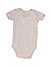 Carter's 100% Cotton Gray Short Sleeve Onesie 18-24 MO / 24 MO - photo 2