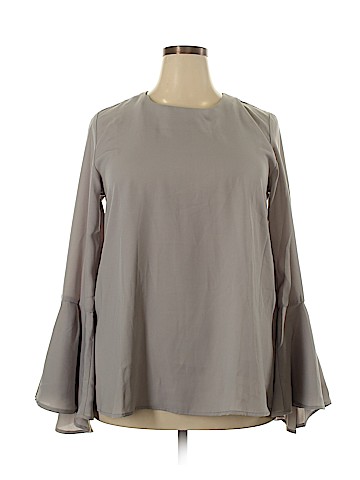 A Dip of Darling Long Sleeve Blouse (view 1)