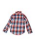 Carter's 100% Cotton Red Long Sleeve Button-Down Shirt Size 4T - photo 2