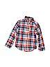 Carter's 100% Cotton Red Long Sleeve Button-Down Shirt Size 4T - photo 1