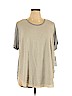 Apt. 9 100% Rayon Gray Short Sleeve Top Size 2X - photo 1