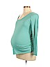 Liz Lange Maternity for Target Green Long Sleeve T-Shirt Size L - photo 1