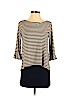 White House Black Market Blue 3/4 Sleeve Top Size XS (petite) - photo 1