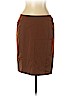Chado Ralph Rucci 100% Wool Brown Wool Skirt Size 16 - photo 1
