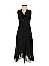 Donna Morgan 100% Polyester Black Cocktail Dress Size 6 - photo 1