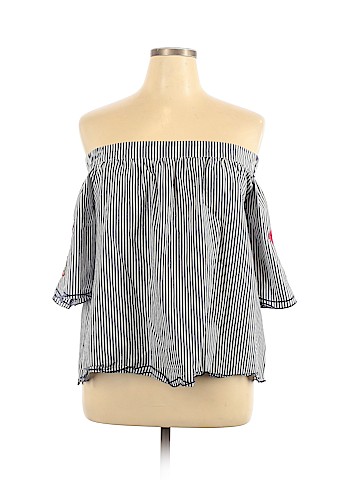 Tribal Jeans 3/4 Sleeve Blouse (view 1)