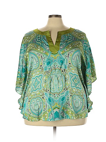 Jones New York Signature 3/4 Sleeve Blouse (view 1)