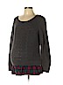 Motherhood Gray Pullover Sweater Size L - photo 1