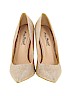 Anne Michelle Gold Heels Size 6 1/2 - photo 2