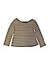 Pippa & Julie Stripes Green Pullover Sweater Size 8 - photo 1