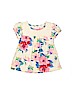 Baby Gap 100% Cotton Ivory Short Sleeve Top Size 3T - photo 1