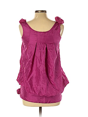 Patrizia Pepe Sleeveless Silk Top (view 2)