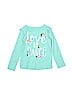 Carter's 100% Cotton Green Long Sleeve Top Size 8 - photo 1