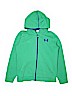 Under Armour Solid Green Zip Up Hoodie Size XL (youth) - photo 1