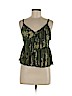 Free People 100% Rayon Green Sleeveless Blouse Size M - photo 1
