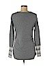 Motherhood Gray Long Sleeve Henley Size M - photo 2