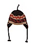 Sherpa 100% Wool Print Brown Winter Hat One size - photo 1