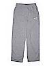 Nike 100% Cotton Gray Sweatpants Size L (kids) - photo 1