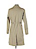 Via Spiga 100% Cotton Tan Trenchcoat Size 8 - photo 2