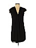 H&M 100% Polyester Black Casual Dress Size 2 - photo 1
