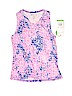 Assorted Brands 100% Polyester Print Purple Active Tank Size 6X - photo 1
