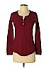 Eddie Bauer Red Long Sleeve Henley Size S (petite) - photo 1