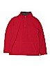 The Children's Place 100% Polyester Solid Red Pullover Sweater Size 10 - 12 - photo 1